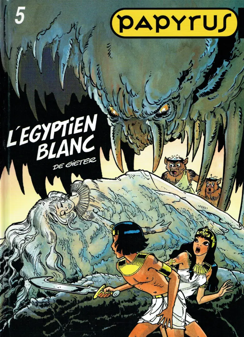 Couverture de l'album Papyrus Tome 5 L'égyptien blanc