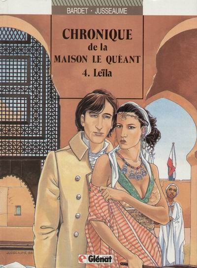 Couverture de l'album Chronique de la maison Le Quéant Tome 4 Leïla