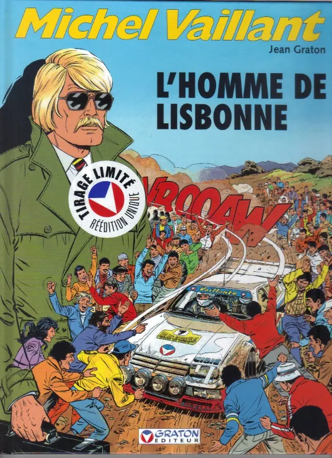 Couverture de l'album Michel Vaillant Tome 45 L'homme de Lisbonne