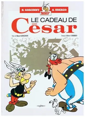 Couverture de l'album Astérix Tomes 21 et 22 Le cadeau de césar / la grande traversée