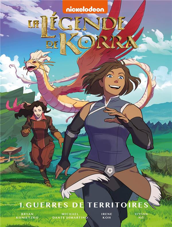 Couverture de l'album La Légende de Korra 1 Guerres de Territoires