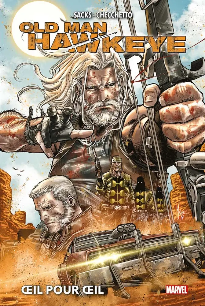 Couverture de l'album Old Man Hawkeye Œil pour œil