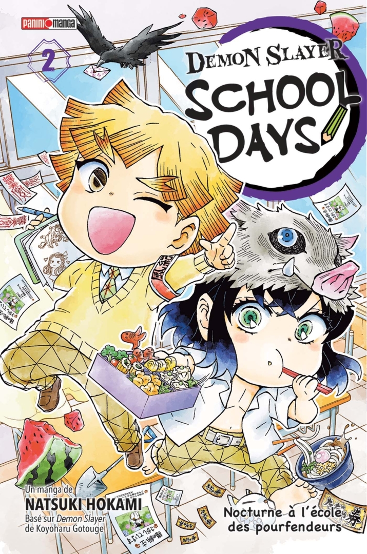 Couverture de l'album Demon slayer - School days 2 Nocturne à l'école des pourfendeurs