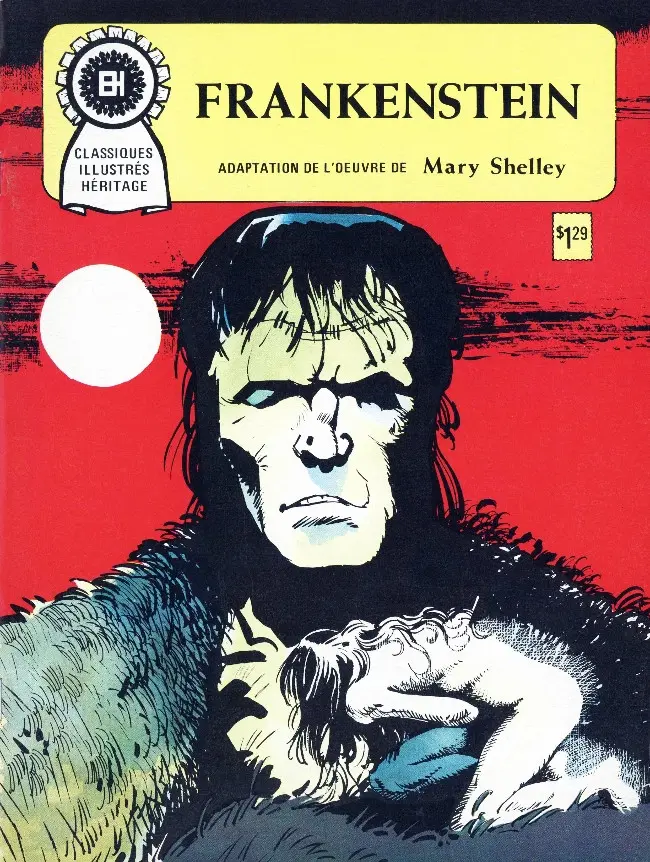 Couverture de l'album Classiques illustrés Tome 16 Frankenstein