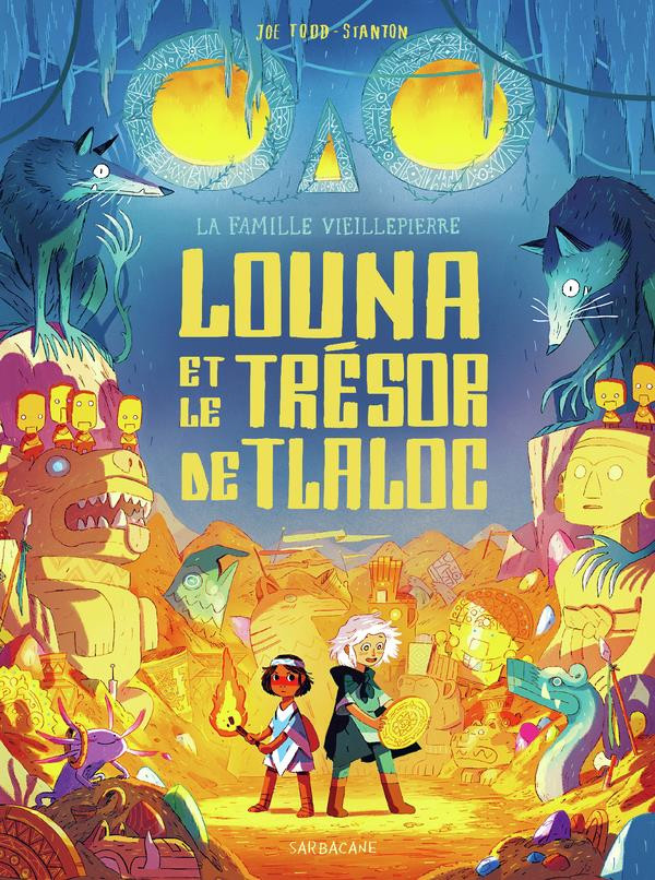 Couverture de l'album La famille Vieillepierre Tome 5 Louna et le trésor de Tlaloc