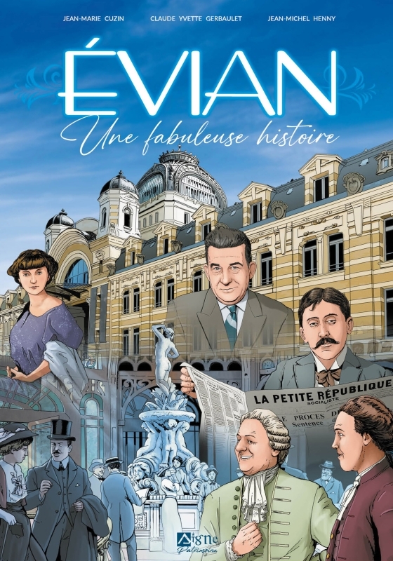 Couverture de l'album Evian Une fabuleuse histoire