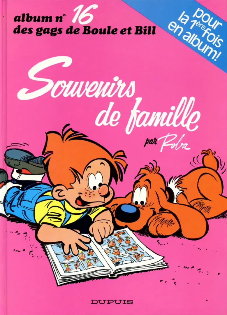 Couverture de l'album Boule & Bill Tome 16 Souvenirs de famille