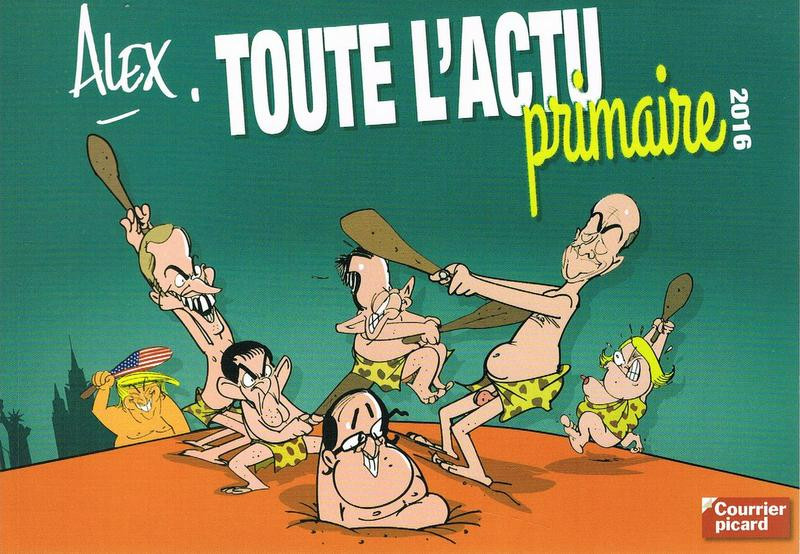 Couverture de l'album Alex - Dessins de presse Toute l'actu primaire 2016