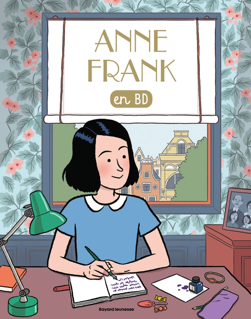 Couverture de l'album Anne Frank en BD