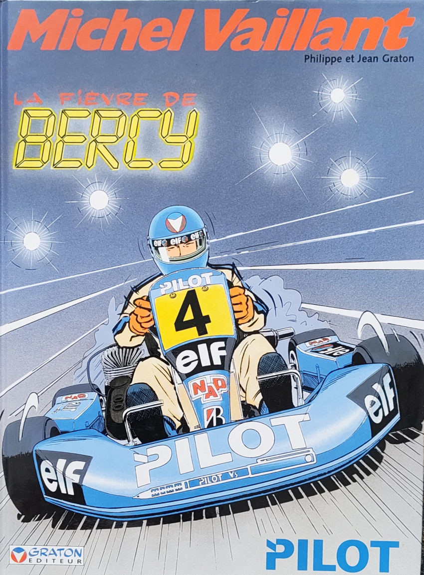 Couverture de l'album Michel Vaillant Tome 61 La Fièvre de Bercy