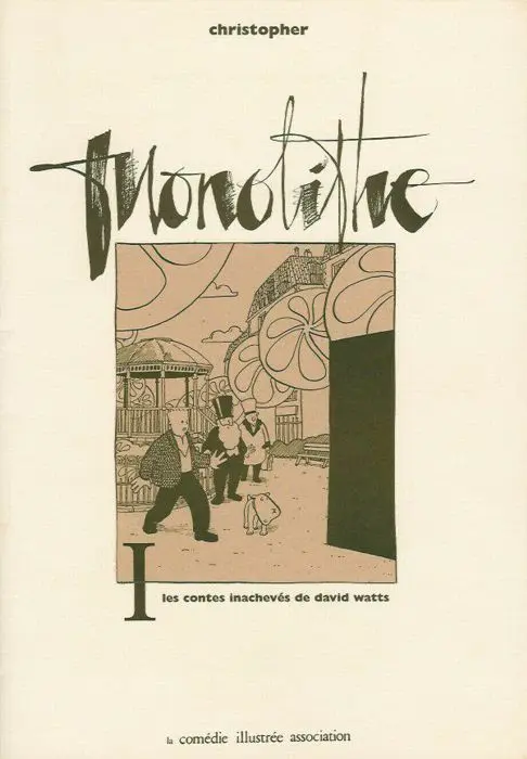 Couverture de l'album Les Contes inachevés de David Watts Tome 3 Monolithe I