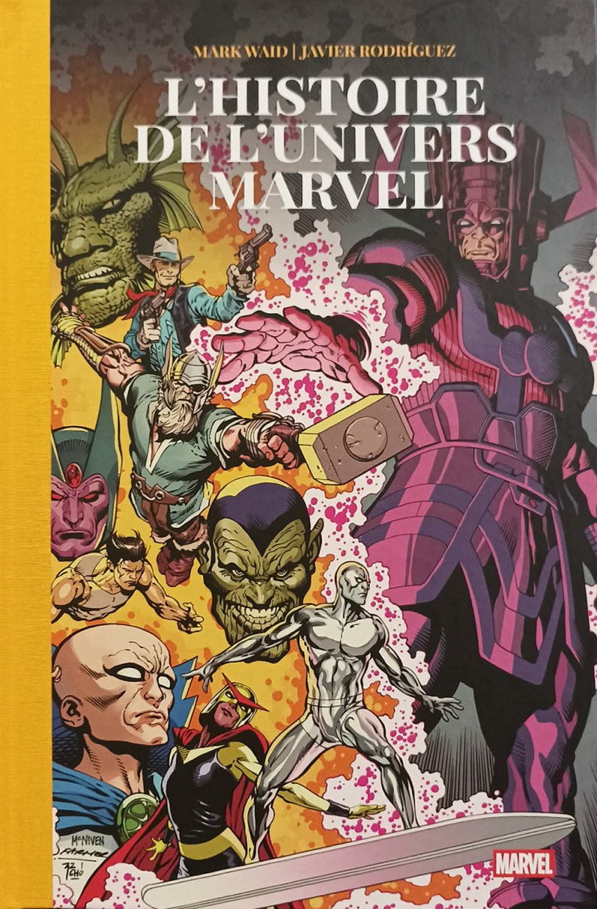 Couverture de l'album L'histoire de l'univers Marvel