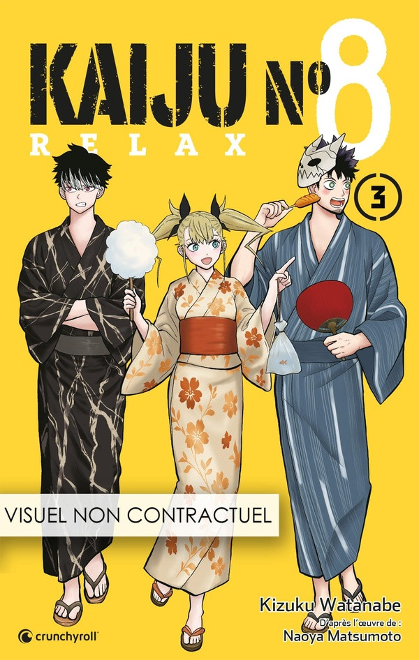 Couverture de l'album Kaiju n°8 Relax 3