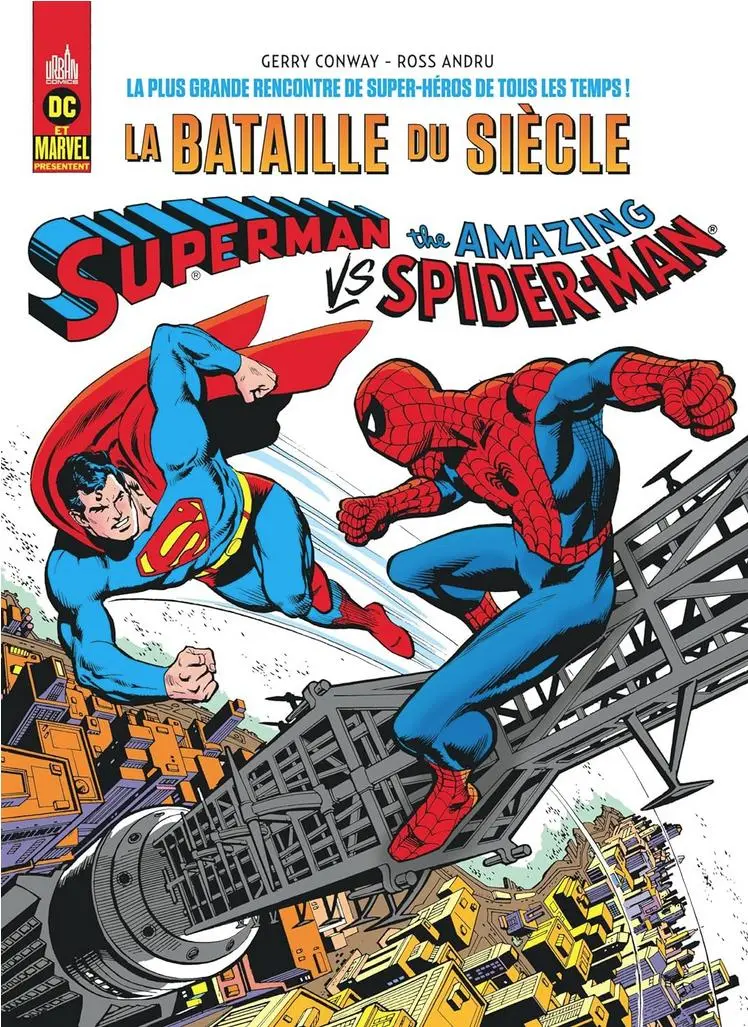 Couverture de l'album Superman vs The Amazing Spider-Man