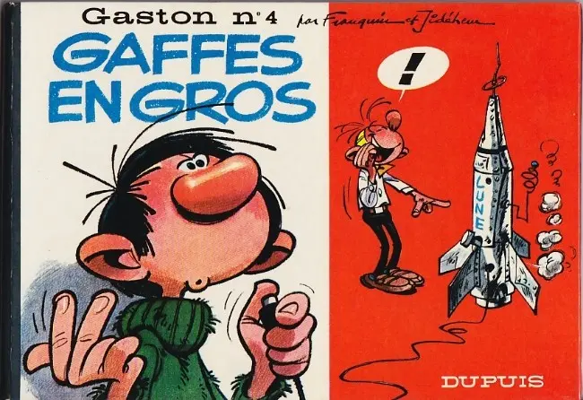 Couverture de l'album Gaston Tome 4 Gaffes en gros