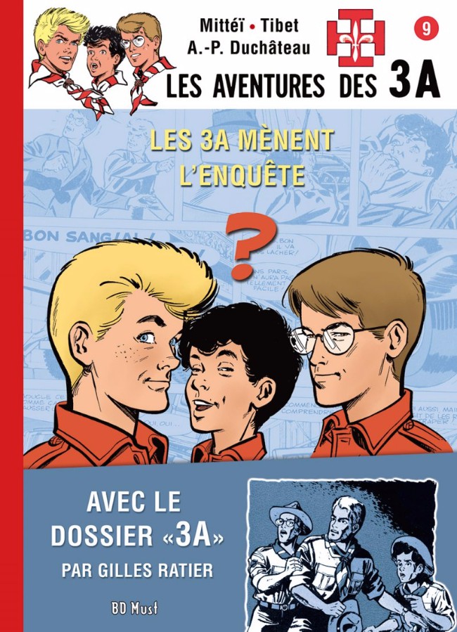 Couverture de l'album Les aventures des 3 A Tome 9 Les 3A mènent l'enquête