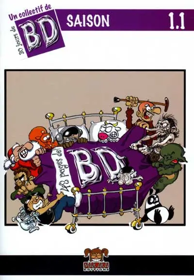 Couverture de l'album 48 pages de BD - un collectif de 30 jours de BD Saison 1.1