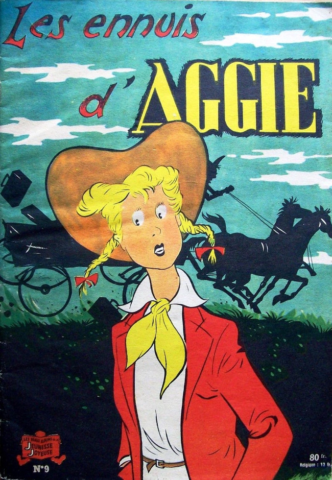Couverture de l'album Aggie N° 9 Les ennuis d'Aggie