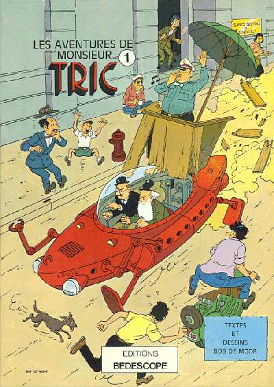 Couverture de l'album Les aventures de Monsieur Tric Tome 1 La moto volante