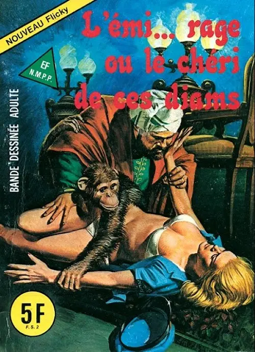 Couverture de l'album Nouveau Flicky Tome 2 L'émi... rage ou le chéri de ces diams