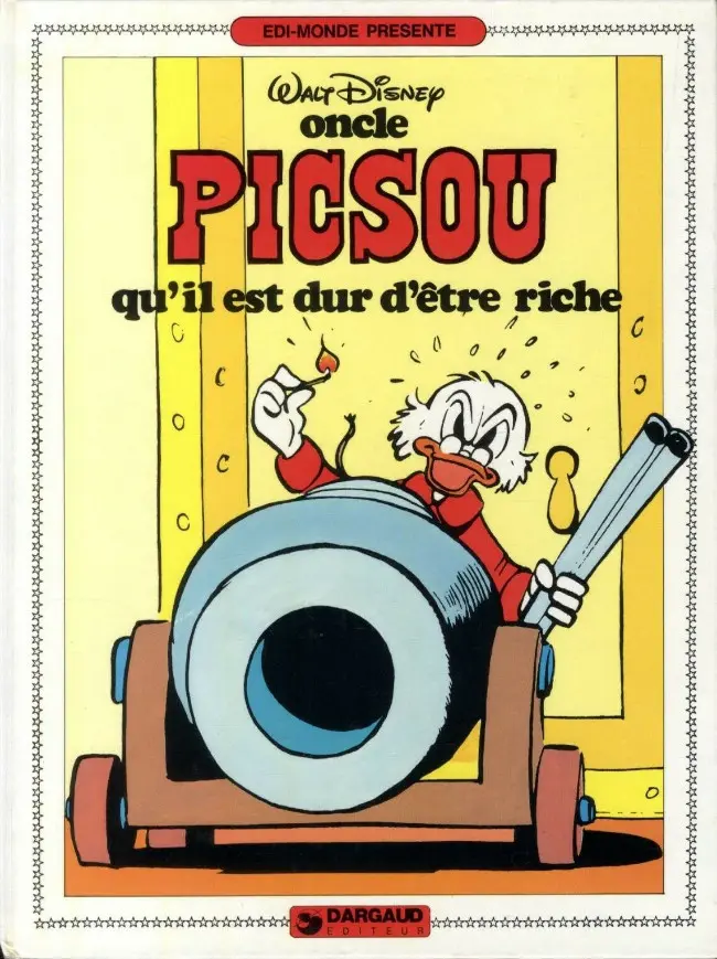 Couverture de l'album Oncle Picsou Tome 5 Qu'il est dur d'être riche
