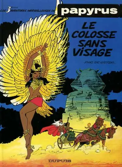Couverture de l'album Papyrus Tome 3 Le colosse sans visage