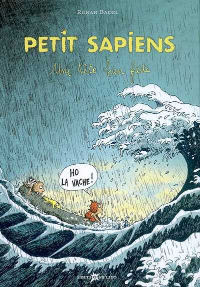 Couverture de l'album Petit sapiens Tome 3 Une tête bien faite