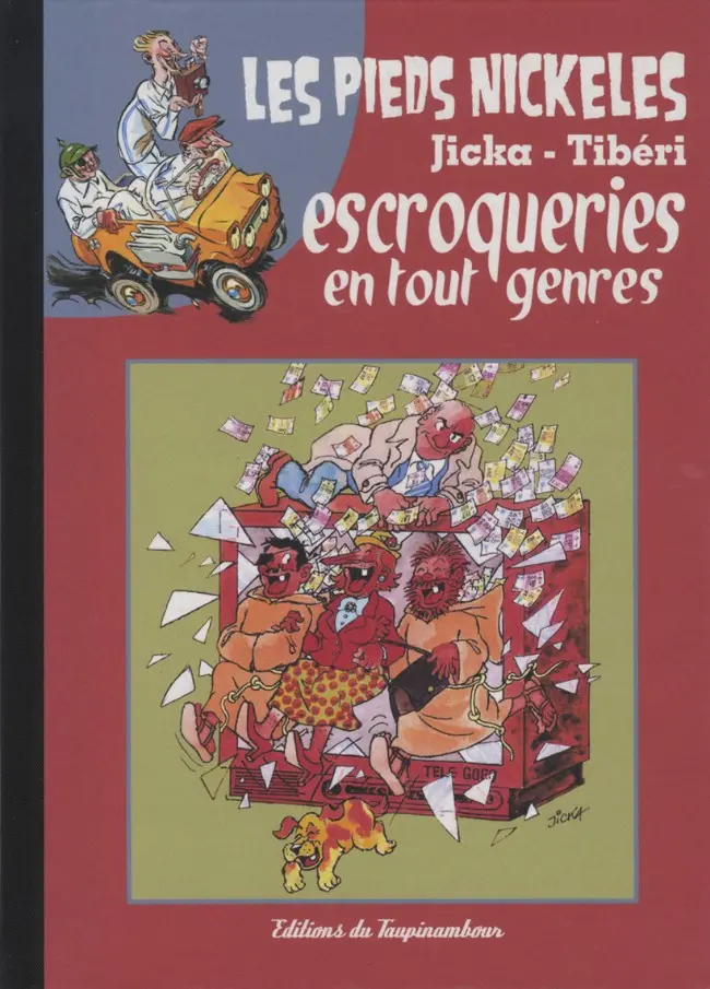 Couverture de l'album Les Pieds Nickelés Tome 5 Escroqueries en tous genres