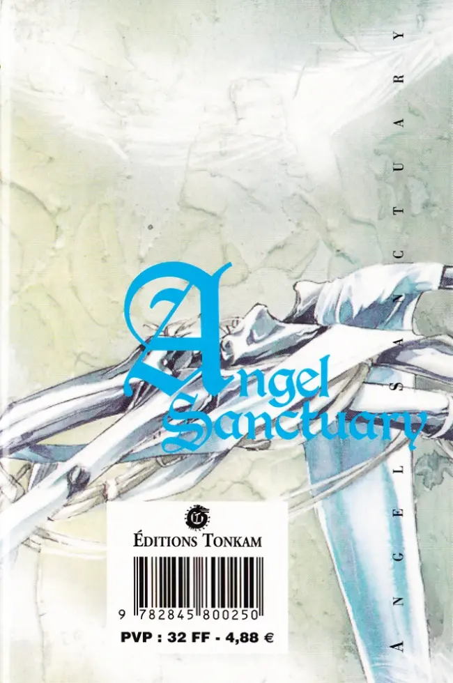 Verso de l'album Angel Sanctuary 2