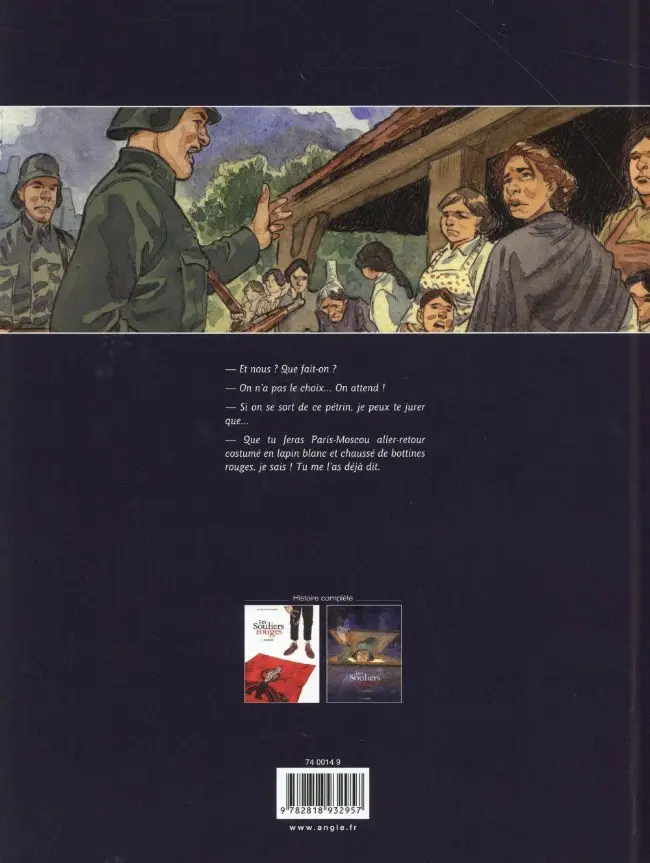 Verso de l'album Les Souliers Rouges Tome 2 L'albinos