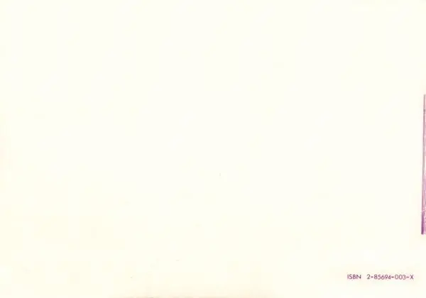 Verso de l'album White Spirit