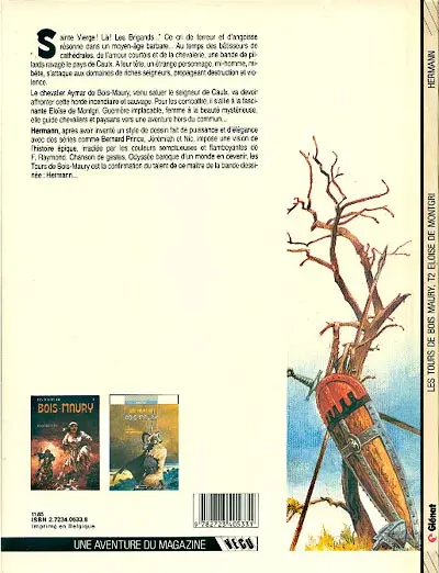 Verso de l'album Les Tours de Bois-Maury Tome 2 Eloïse de Montgri