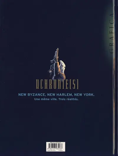 Verso de l'album Uchronie(s) - New Harlem Tome 2 Rétro-cognition
