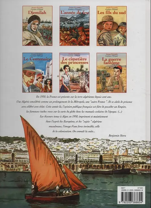 Verso de l'album Carnets d'Orient Tome 4 Le centenaire