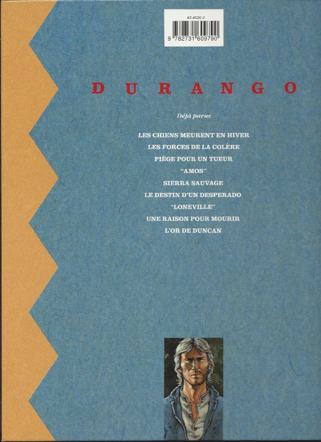 Verso de l'album Durango Tome 9 L'or de Duncan