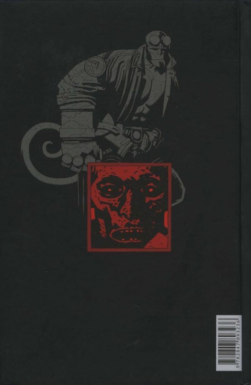 Verso de l'album Hellboy Tome 3 Le Cercueil enchaîné