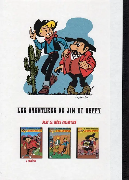 Verso de l'album Les aventures de Jim L'astucieux - Jim Aydumien Tome 4 Jim contre Little Pig