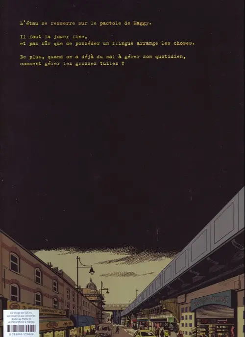 Verso de l'album Maggy Garrisson Tome 3 Je ne voulais pas que ça finisse comme ça