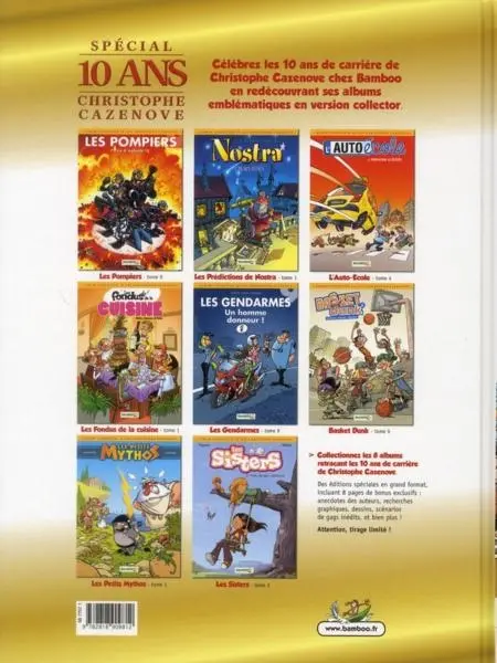Verso de l'album Les Petits Mythos Tome 1 Foudre à gratter