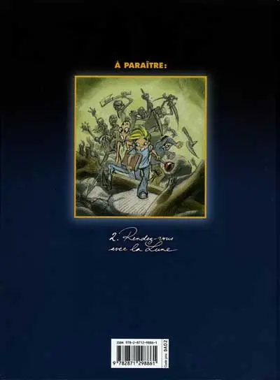 Verso de l'album Zowie Tome 1 Aux portes de Magisterra