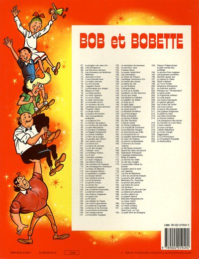 Verso de l'album Bob et Bobette Tome 223 Le barbouilleur