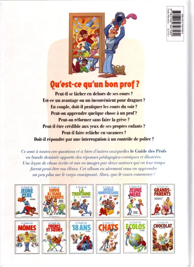 Verso de l'album Le Guide Tome 43 Le guide des profs