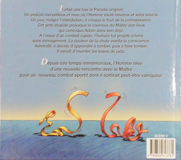 Verso de l'album de A à Z Le Judo illustré de A à Z
