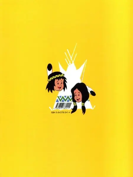 Verso de l'album Moky et Poupy Tome 14 Moky et poupy ... délivrent scalp d'or
