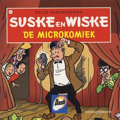 Verso de l'album Bob et Bobette (Publicitaire) Le comicomicro