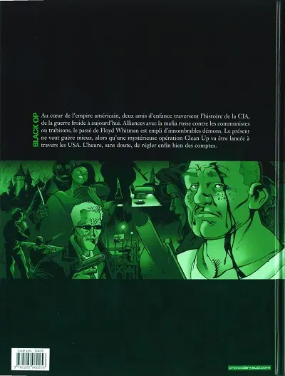 Verso de l'album Black Op Tome 4