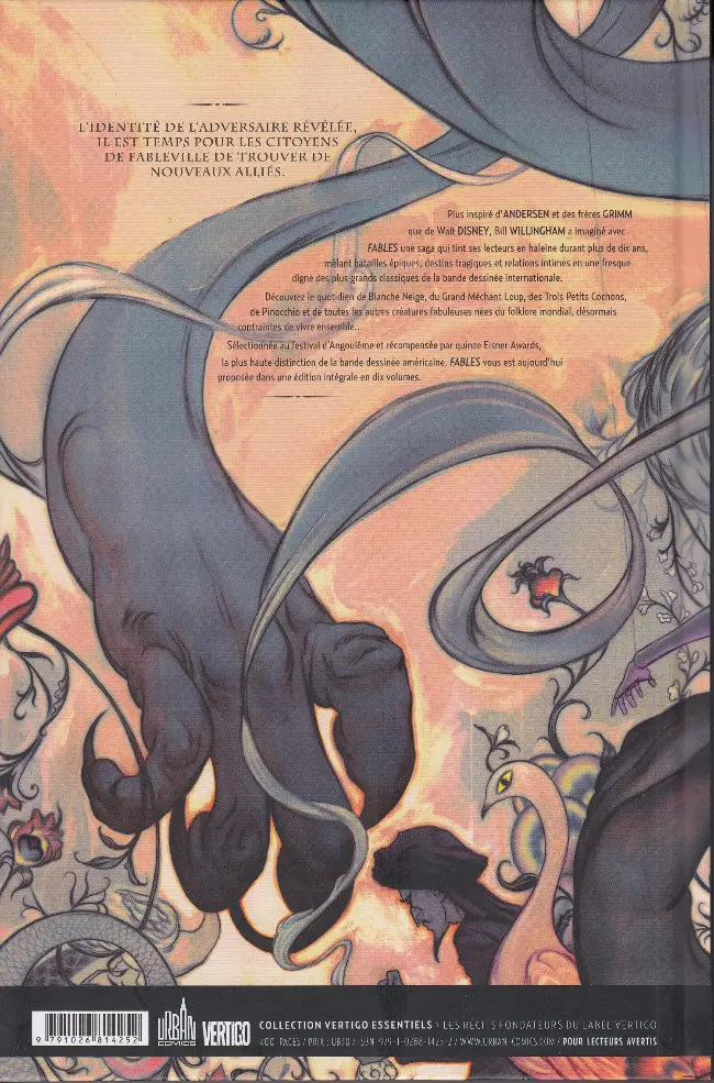 Verso de l'album Fables Volume 3