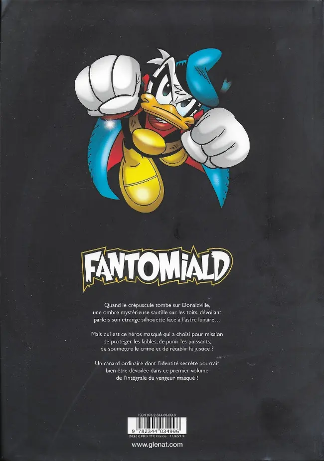 Verso de l'album Fantomiald Intégrale 1