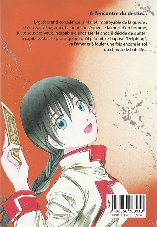 Verso de l'album Broken blade 3