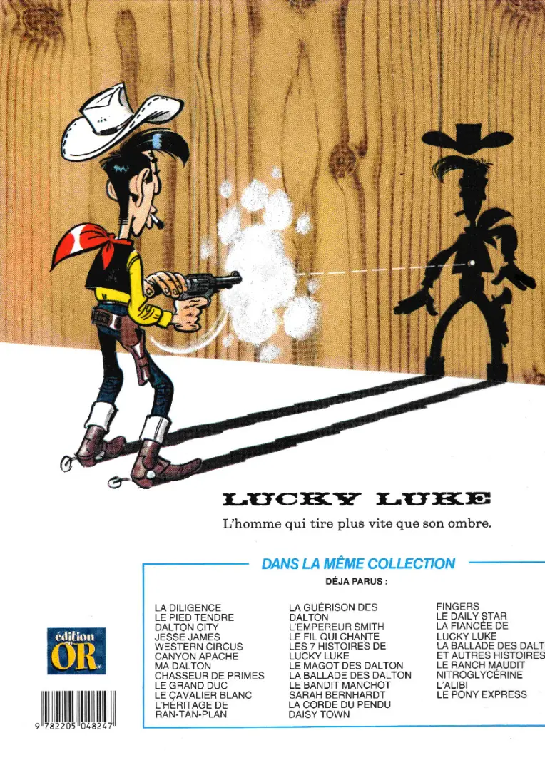 Verso de l'album Lucky Luke Tome 38 Ma Dalton